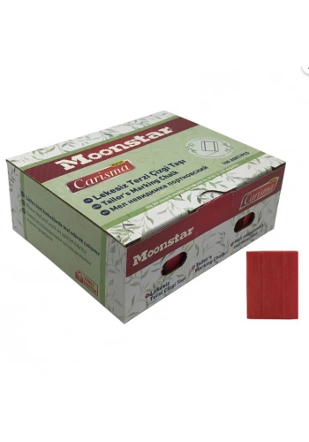 Sabun Çizgi Taşı Kırmızı 100 Adet / CARISMA-04