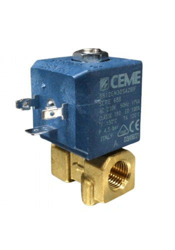 Ütü Solenoid Valf 1/4 (Ayarsız) / 6612 (TY 70006/AE)