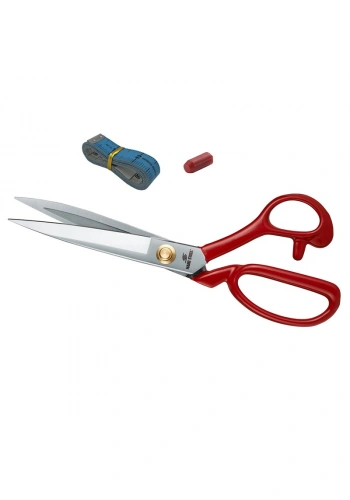 Kırmızı Saplı Paslanmaz Çelik Somunlu 9inç Makas / HS-1094 (9)