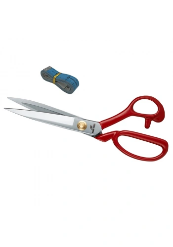 Kırmızı Saplı Paslanmaz Çelik Somunlu 12inç Makas / HS-1124 (12)