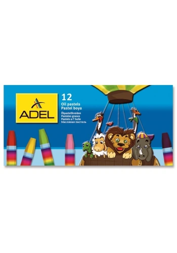 ADEL 12 RENK PASTEL BOYA 837002