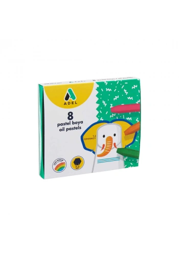 Adel Pastel Boya 8 Renk