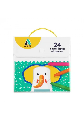 Adel Pastel Boya Çantalı 24 Renk