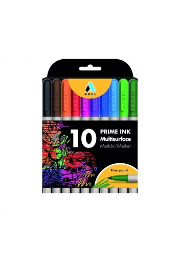 ADEL PRIME 10 RENK KLASİK MULTİSURFACE BOLDLINER KALEM 2201000106