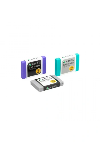 Adel Silgi Soft Eraser 2B-4B