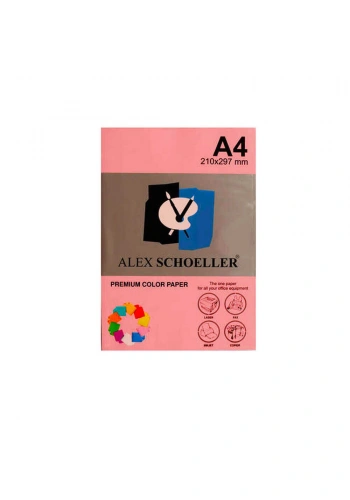 Alex Schoeller Fotokopi Kağıdı Renkli A4 500lü 570 Pembe