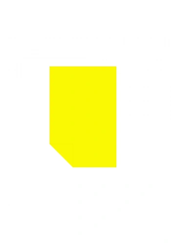 Alex Schoeller Kolej Fon Kartonu 25x35 cm No:53 Sarı 100lü