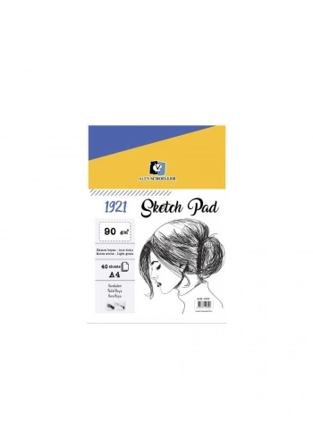 Alex Schoeller Sketchpad Spiralli A4 90 gr