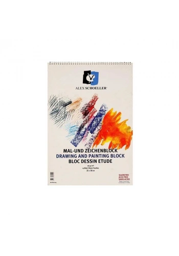 Alex Schoeller Spiralli Resim Defteri 35x50 cm