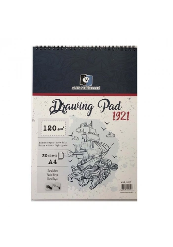 Alex Spralli Drawıng Pad 30’ Lu A4 120 Gr Alx-0557
