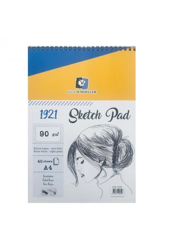 Alex Spralli Sketchpad 40’Lı A4 90 Gr Alx-0526