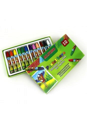 ALPINO 12 RENK PASTEL BOYA DC-008299