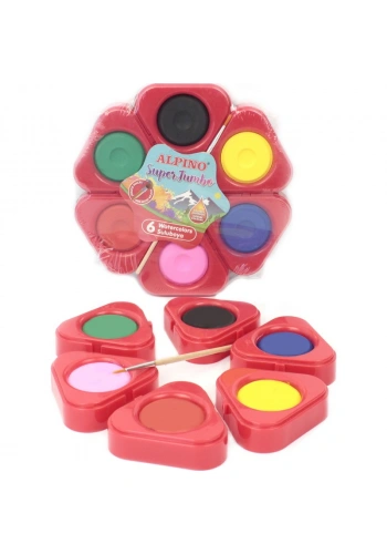 ALPINO 6 RENK SÜPER JUMBO SULUBOYA AQ-05