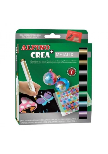 ALPINO AR-134 CREA METALİX KEÇELİ KALEM