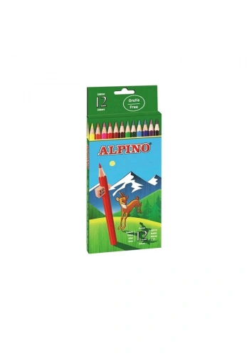 Alpino Kuru Boya Uzun 12li