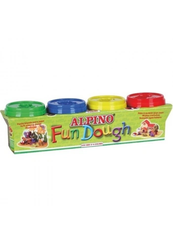 Alpino Oyun Hamuru 100g 4lü