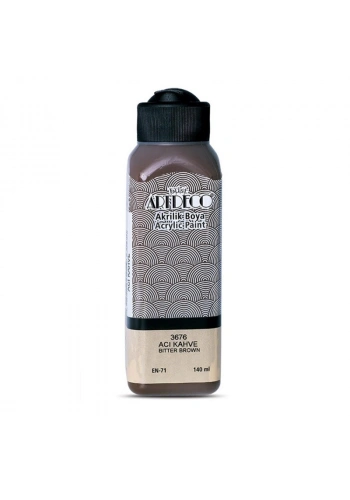 ARTDECO AKRİLİK BOYA 140 ML ACI KAHVE 070R-3676