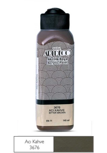 Artdeco Akrilik Boya 140 ml Acı Kahve
