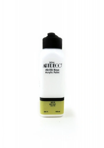 ARTDECO AKRİLİK BOYA 140 ML BEYAZ 070R-3619