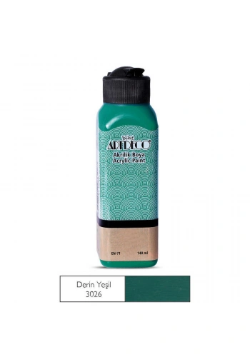 Artdeco Akrilik Boya 140 ml Derin Yeşil