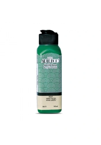 ARTDECO AKRİLİK BOYA 140 ML HAKİ YEŞİL 070R-3027