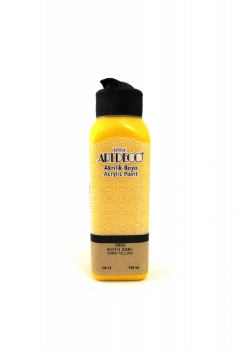 ARTDECO AKRİLİK BOYA 140 ML KOYU SARI 070R-3602