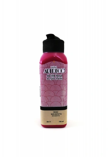 ARTDECO AKRİLİK BOYA 140 ML MAGENTA 070R-3042
