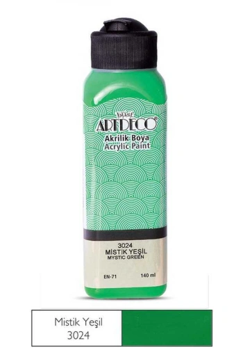 Artdeco Akrilik Boya 140 ml Mistik Yeşili