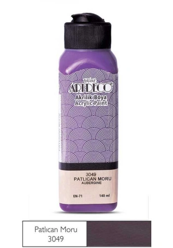 Artdeco Akrilik Boya 140 ml Patlıcan Moru