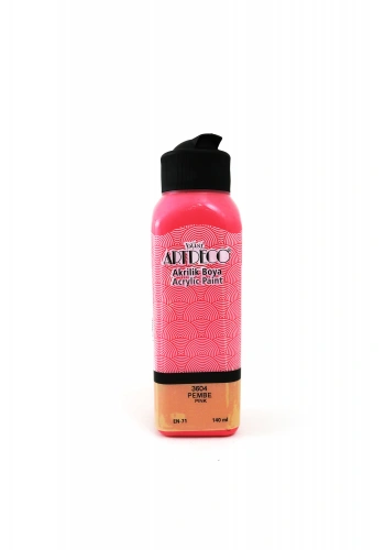 ARTDECO AKRİLİK BOYA 140 ML PEMBE 070R-3604