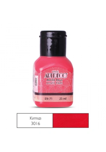 Artdeco Akrilik Boya 25 ml Kırmızı