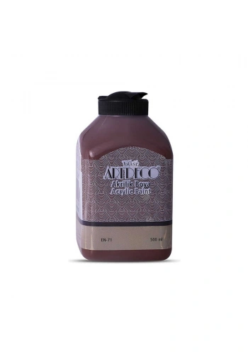 Artdeco Akrilik Boya 500 ml Kahverengi