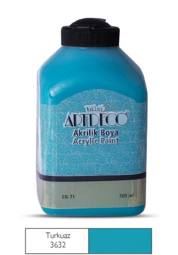 Artdeco Akrilik Boya 500 ml Turkuaz