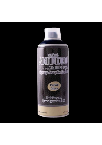 Artdeco Akrilik Sprey Boya 400ml Mat Siyah 790