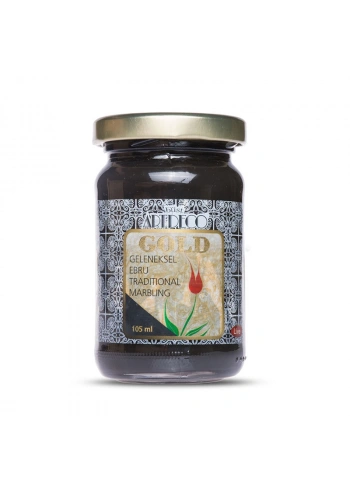 Artdeco Gold Geleneksel Ebru Boyası 105ml 790 Siyah