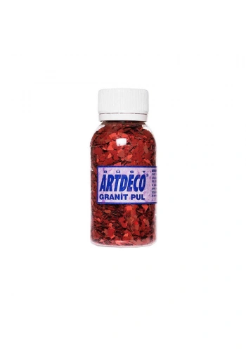 Artdeco Granit Pul 100 ml Kırmızı