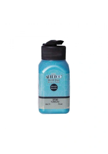 Artdeco Metalik Akrilik Boya Metalik 75 ml Turkuaz