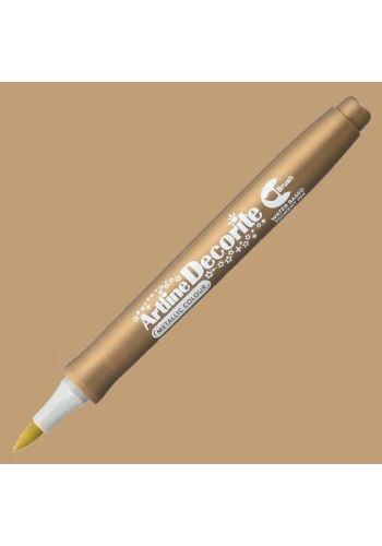 Artline Decorite Brush Marker Gold