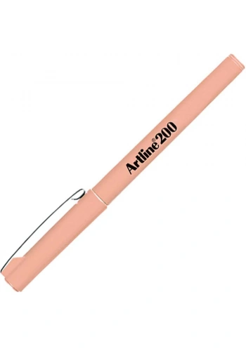 Artline Keçe Uçlu Yazı Kalemi Uç:0,6mm Kayısı 210N