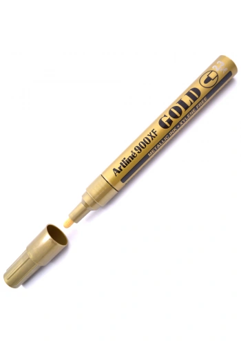 Artline Yaldızlı Marker Kalem Gold EK-900XF