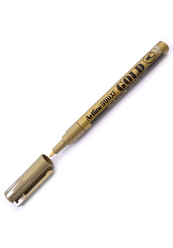 Artline Yaldızlı Marker Kalem Gold EK-990XF