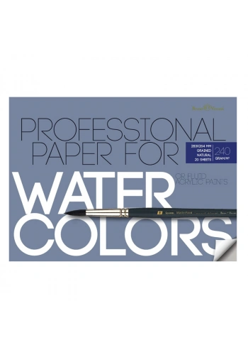 B&V Suluboya  Defteri 240g  (28,3x20,4 cm) 20 Yaprak