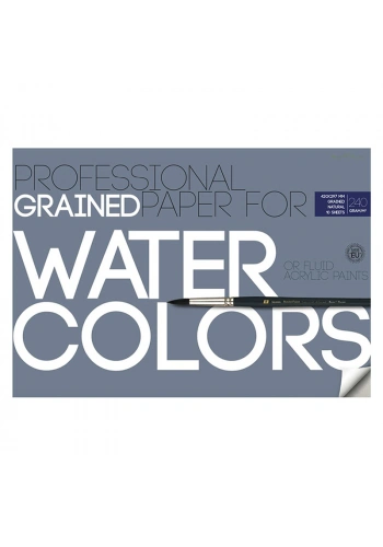 B&V Suluboya Resim Kağıdı Dosyalı 240g A3 (29,7x42cm) 10 Yaprak 4-116