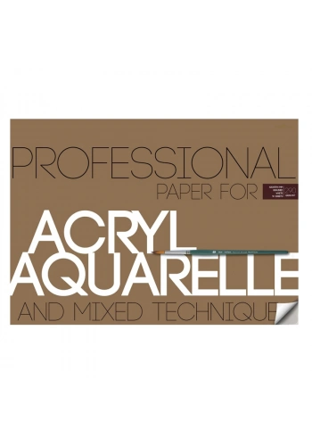 B&V Suluboya Ve Akrilik Kağıdı Dosyalı 290g A2 (42x60cm) 10 Yaprak 4-114