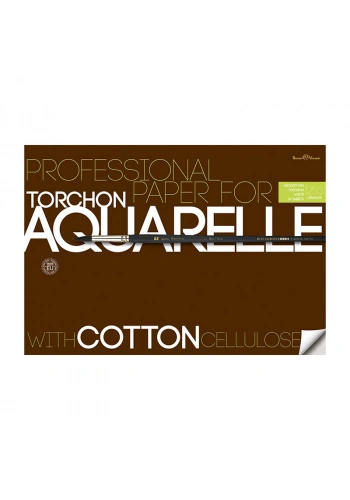 B&V Torchon Pamuk Suluboya Kağıdı Dosyalı 250g A3 (29,7x42cm) 10 Yaprak 4-142