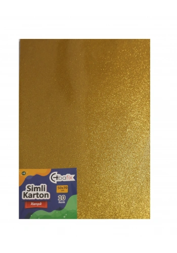 Bafix Simli Karton 50x70 10 Renk Karışık