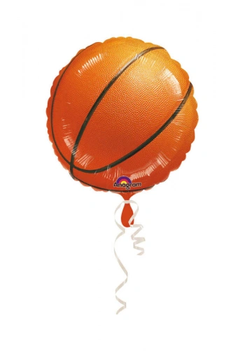 Basketbol Topu Folyo Balon 45 cm