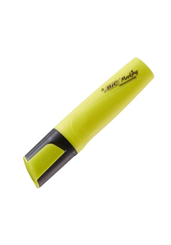 Bic Fosforlu Kalem Flat Highlighter Sarı