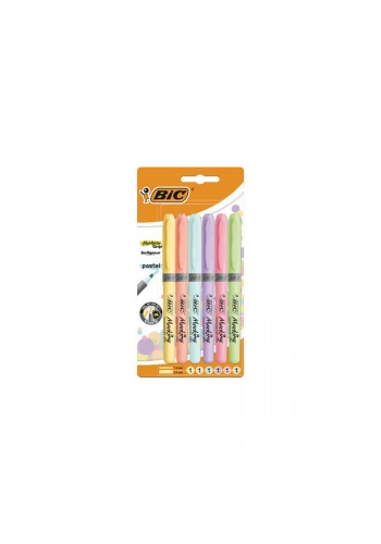 Bic Grip Fosforlu Kalem Pastel 6lı Set