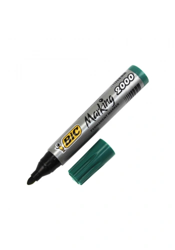Bic Permanent Markör Yuvarlak Uç Yeşil 2000